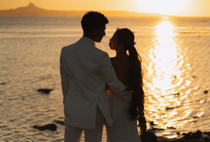 サンセットタイム撮影